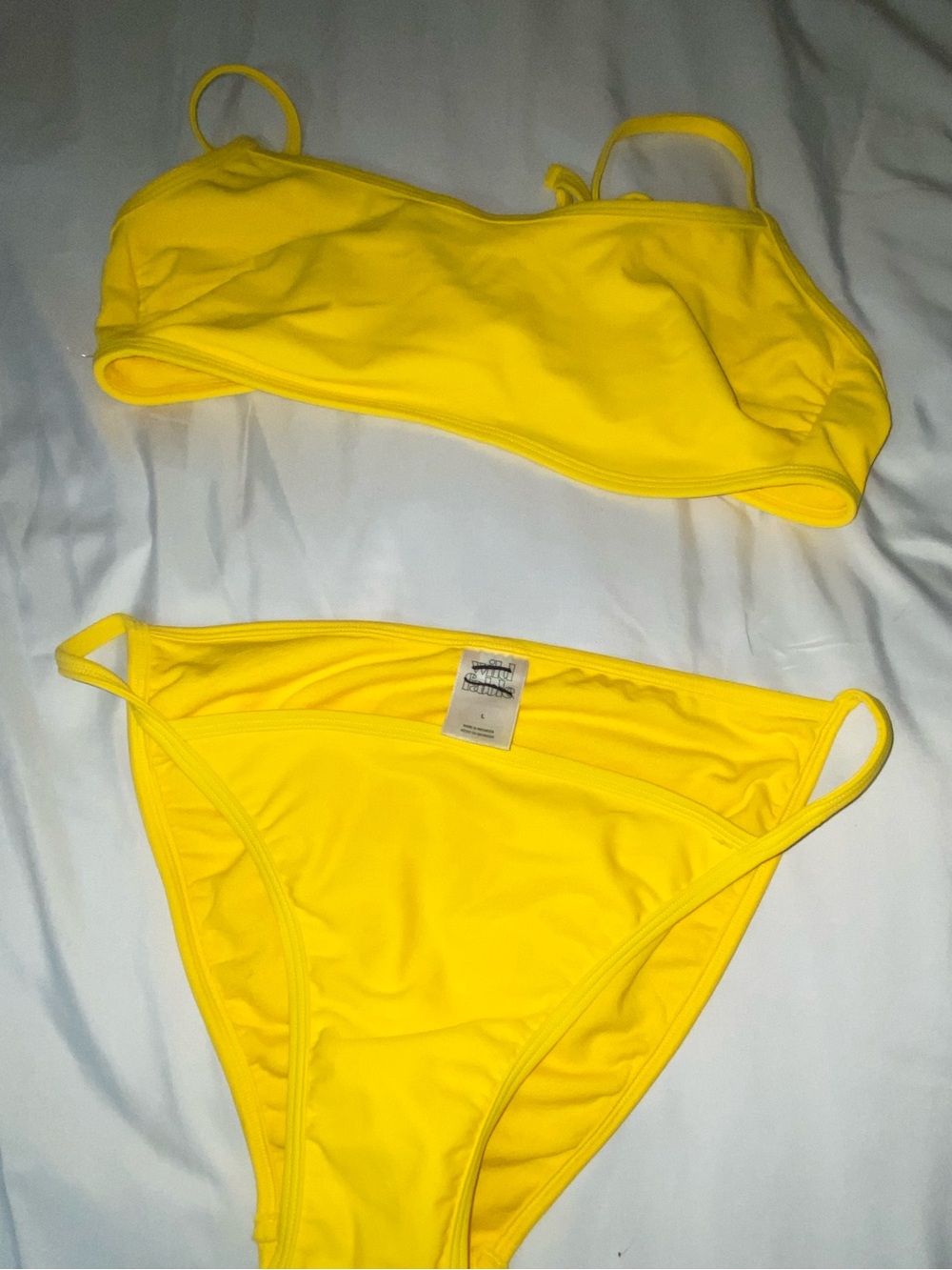 Wild fable Yellow bikini size L